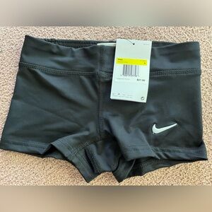 Nike, kids, black volleyball shorts